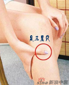 艾灸常用的保健穴有哪些？-足三里